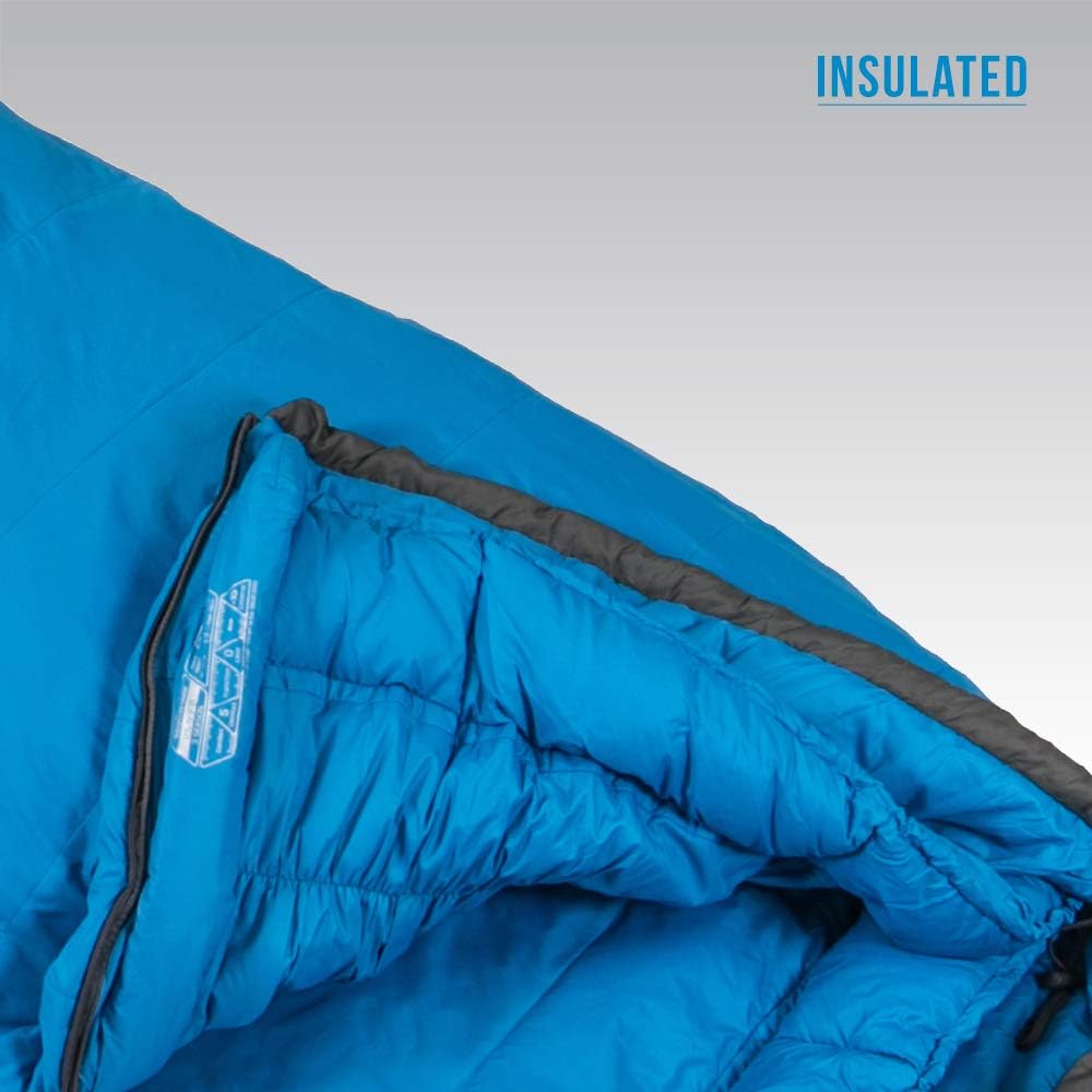 Vango Ultralite 600 Sleeping Bag interior mini ripstop lining texture