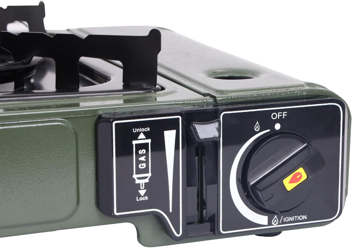 Flamekraft Portable Gas Stove with Ceramic Burner - Shop  Camp Stoves at  Trekaline