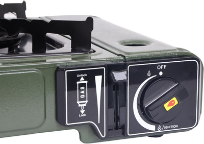 Flamekraft Portable Gas Stove with Ceramic Burner - Shop  Camp Stoves at  Trekaline