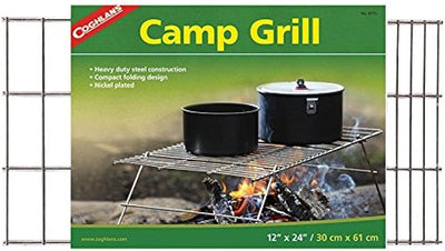 Coghlan's Folding Camp Grill 24x12 - Shop  Campfire Grills at  Trekaline