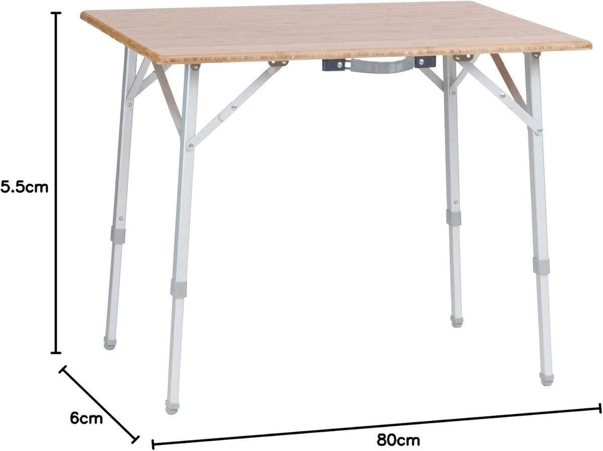 Vango Bamboo Folding Table 80cm - Shop  Camp Tables at  Trekaline