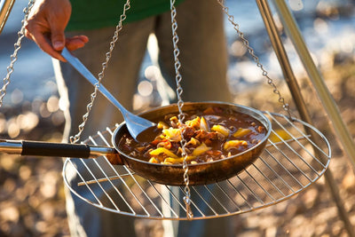 Coghlan's Tri-Pod Camping Grill - Shop  Campfire Grills at  Trekaline