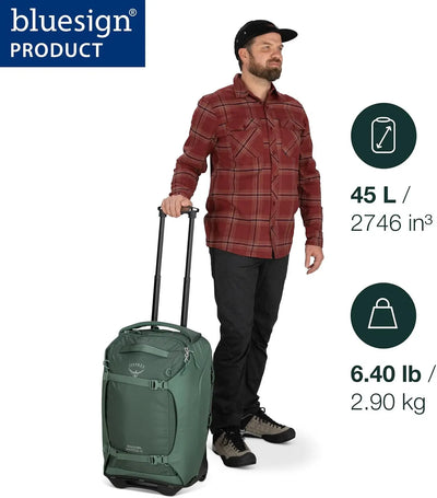 Osprey Sojourn Shuttle Wheeled Duffel 45L - Shop  Wheeled Duffels at  Trekaline