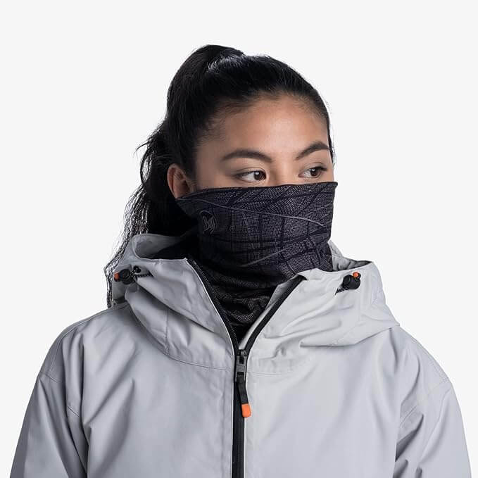 Buff Polar UV Neck Gaiter Embers Black