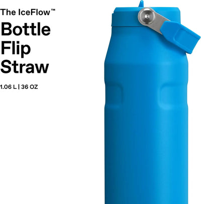 Stanley IceFlow Bottle with Flip Straw Lid 34 oz - Shop  Tumblers at  Trekaline