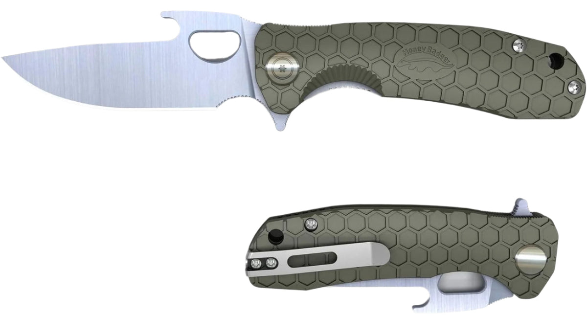 Honey Badger Large Opener Knife 8Cr13MoV Steel
