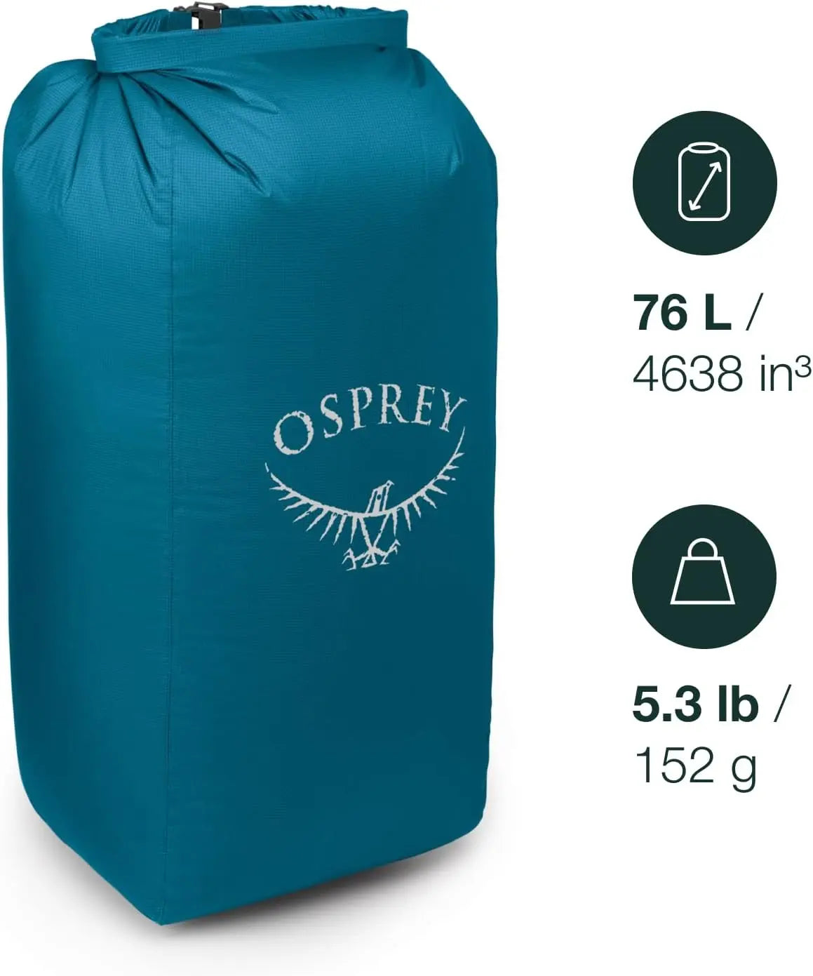 Osprey Ultralight Pack Liner Large - Shop  Roll-Top Stuff Sacks at  Trekaline