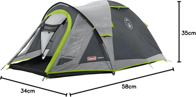 Coleman Darwin 3 Plus Backpacking Tent - Shop  Backpacking Tents at  Trekaline