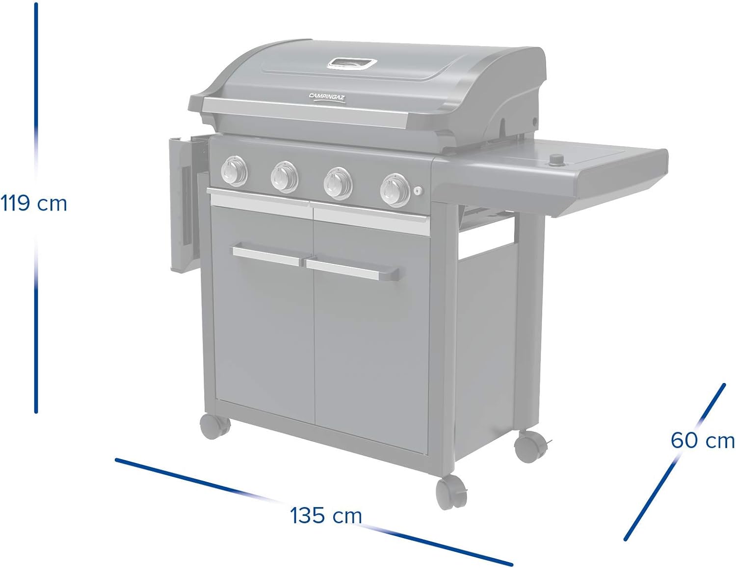 Campingaz 4 Series Premium S Gas Barbecue Grill BBQ