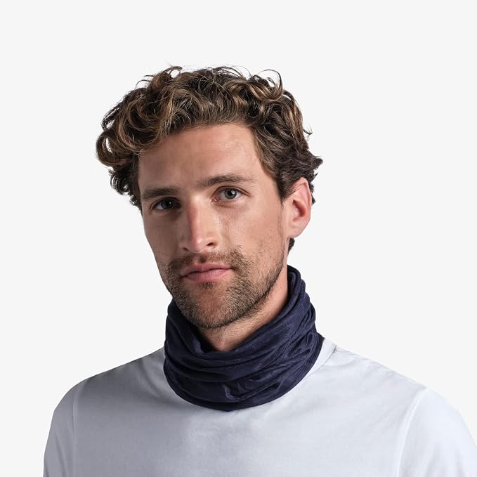 Buff CoolNet UV Neckwear - Solid Night Blue