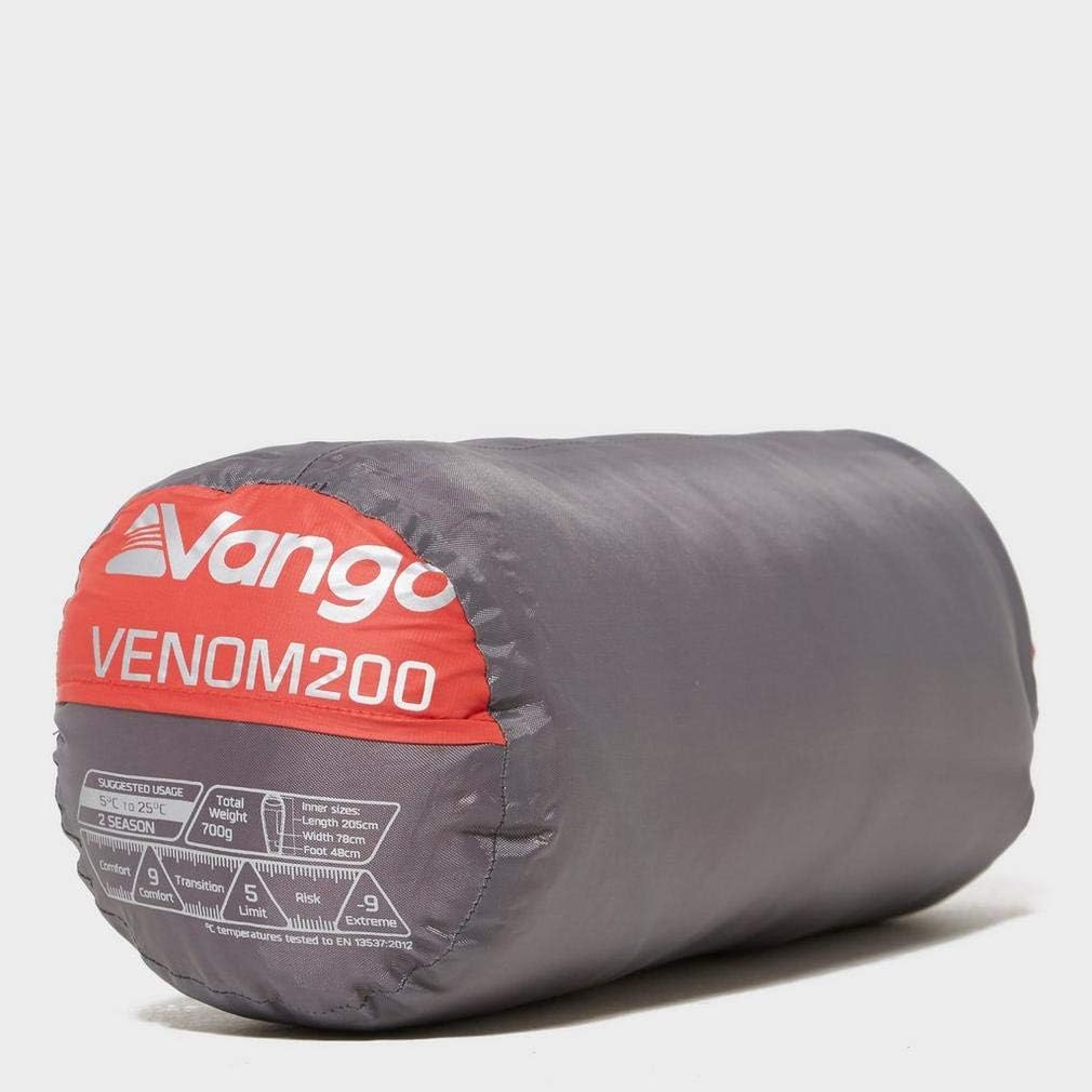 Vango Venom 200 Down Sleeping Bag - Shop  Camping Sleeping Bags at  Trekaline