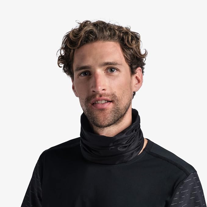 Buff CoolNet UV Neckwear - Solid Black