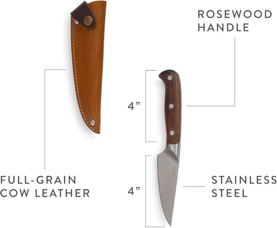 Barebones Adventure Paring Knife (changing to Wilderness Knife) - Shop  Camping Knives at  Trekaline