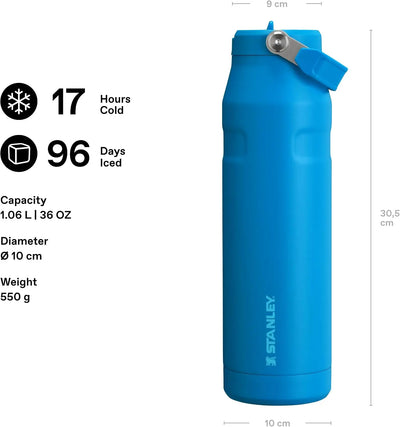 Stanley IceFlow Bottle with Flip Straw Lid 34 oz - Shop  Tumblers at  Trekaline