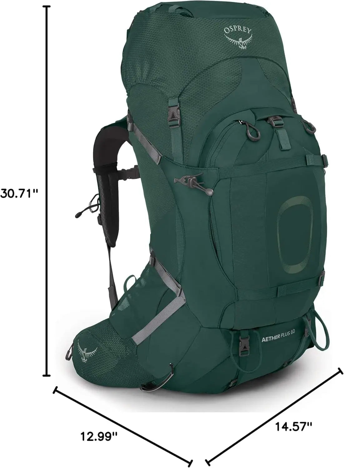 Osprey Aether Plus 60 Backpacking Pack - Men - Shop  Backpacking Packs at  Trekaline