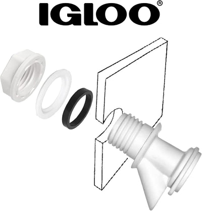 Igloo Standard Push Button Spigot for 2-10 Water Jug - Shop  Cooler Accessories at  Trekaline
