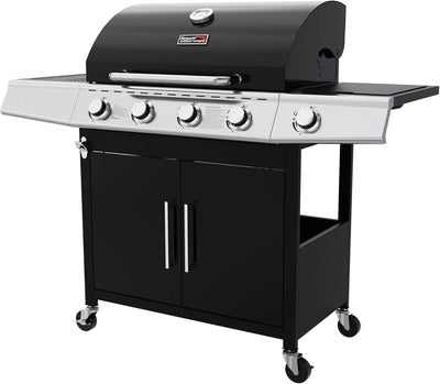 Royal Gourmet 4-Burner Gas Grill with Side Burner