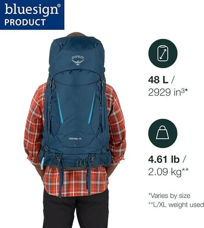 Osprey Kestrel 48 Backpacking Pack - Men - Shop  Backpacking Packs at  Trekaline