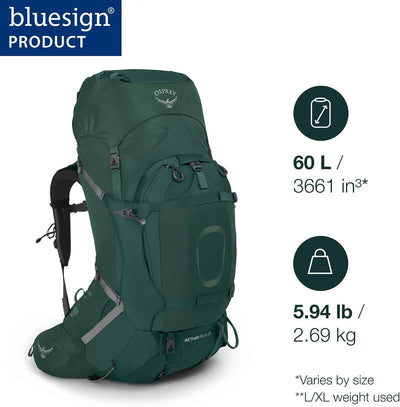 Osprey Aether Plus 60 Backpacking Pack - Men - Shop  Backpacking Packs at  Trekaline