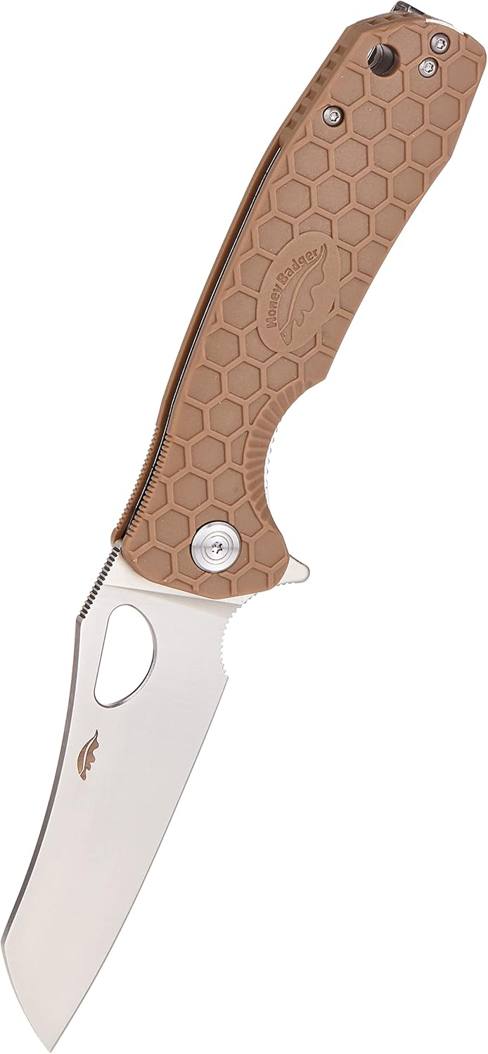 Honey Badger Large Wharncleaver Knife D2 Steel