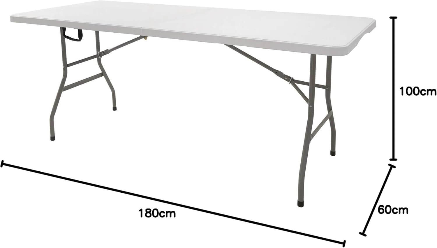 Procamp 180 cm Fold in Half Utility Table - Shop  Camp Tables at  Trekaline