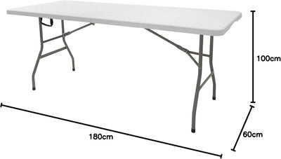 Procamp 180 cm Fold in Half Utility Table - Shop  Camp Tables at  Trekaline