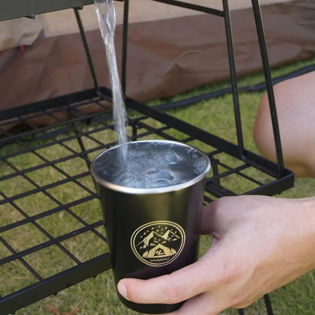 JetShark Stainless Steel Cup 12 oz 4 Pack - Shop  Camping Cups at  Trekaline