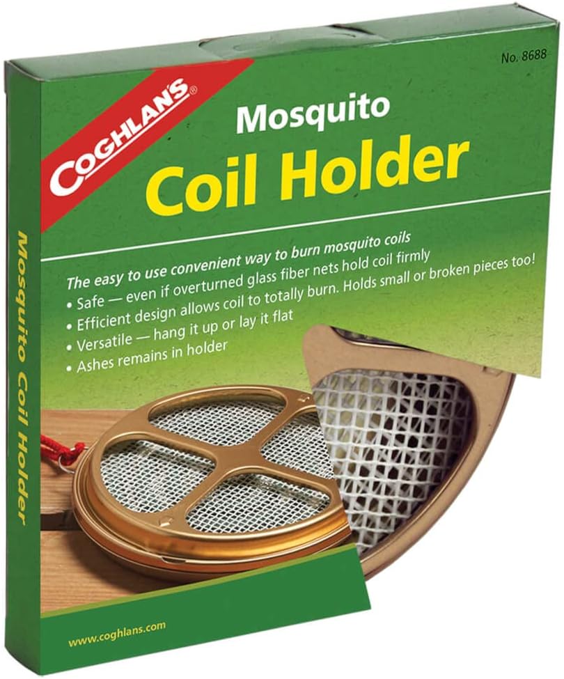 Coghlan's Hanging Mosquito Coil Holder - Shop  Insect Repellent Devices at  Trekaline