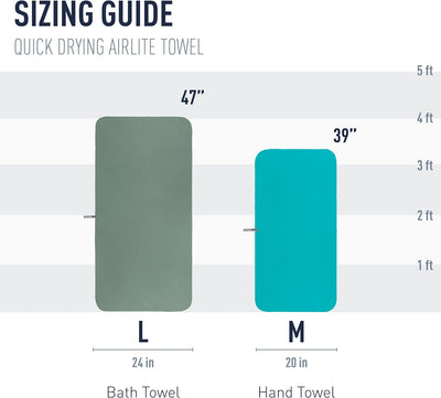 Sea to Summit Airlite Ultralight Camping Towel - Shop  Camp Towels at  Trekaline