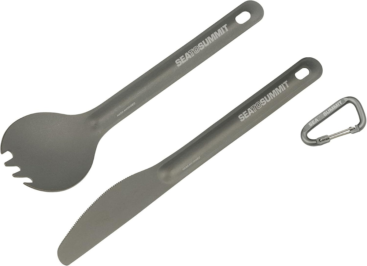 Sea to Summit Alpha Light Spork and Knife Set - Shop  Camping Utensil Sets at  Trekaline
