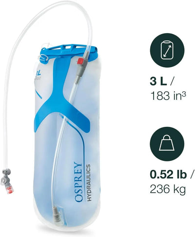Osprey Hydraulics 3L Hydration Reservoir - Shop  Reservoirs at  Trekaline