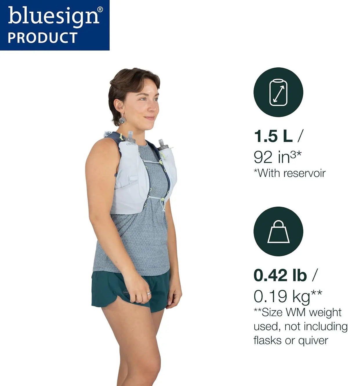 Osprey Dyna 1.5 Running Hydration Vest - Women - Shop  Running Hydration Vests at  Trekaline