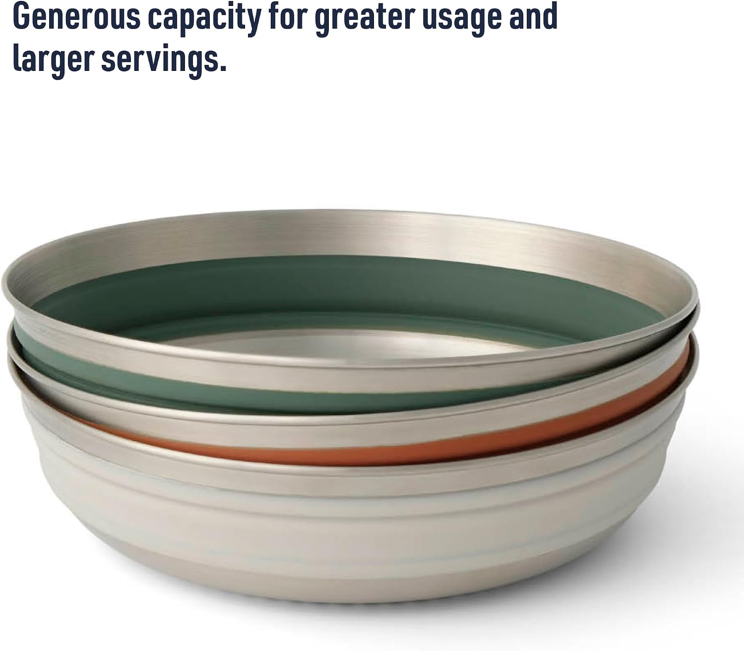 Sea to Summit Detour Stainless Steel Collapsible Bowl - Shop  Camping Bowls at  Trekaline