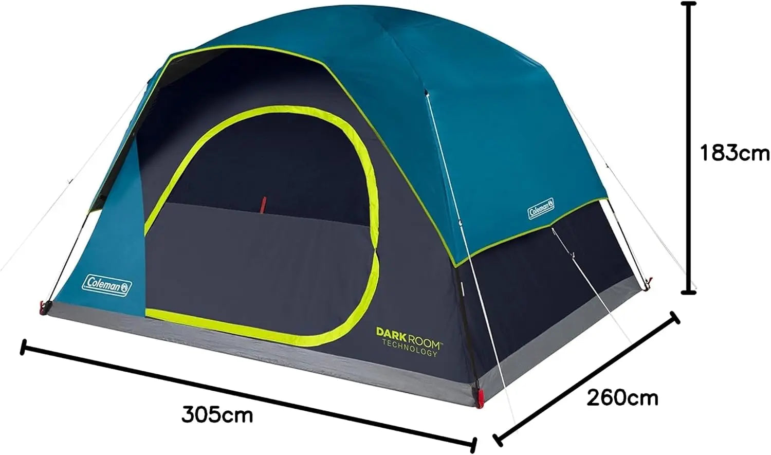 Coleman Dark Room Skydome Tent 6-Person - Shop  Camping Tents at  Trekaline