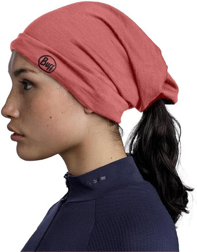 Buff Merino Lightweight Neckwear - Solid Cyberpink