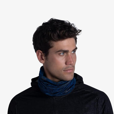 Buff Reflective DryFlx Neckwear - Solid Blue