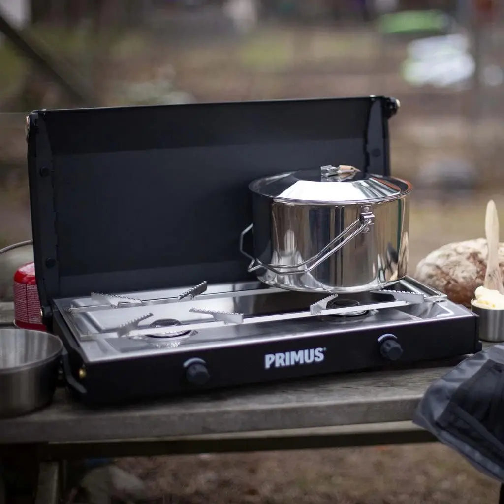 Primus Kinjia 2-Burner Camping Stove - Shop  Camp Stoves at  Trekaline