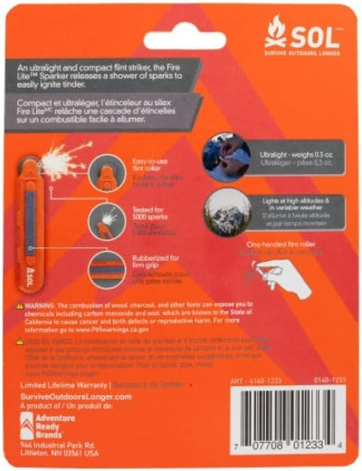 Survive Outdoors Longer Fire Lite Micro Sparker 2 Pack