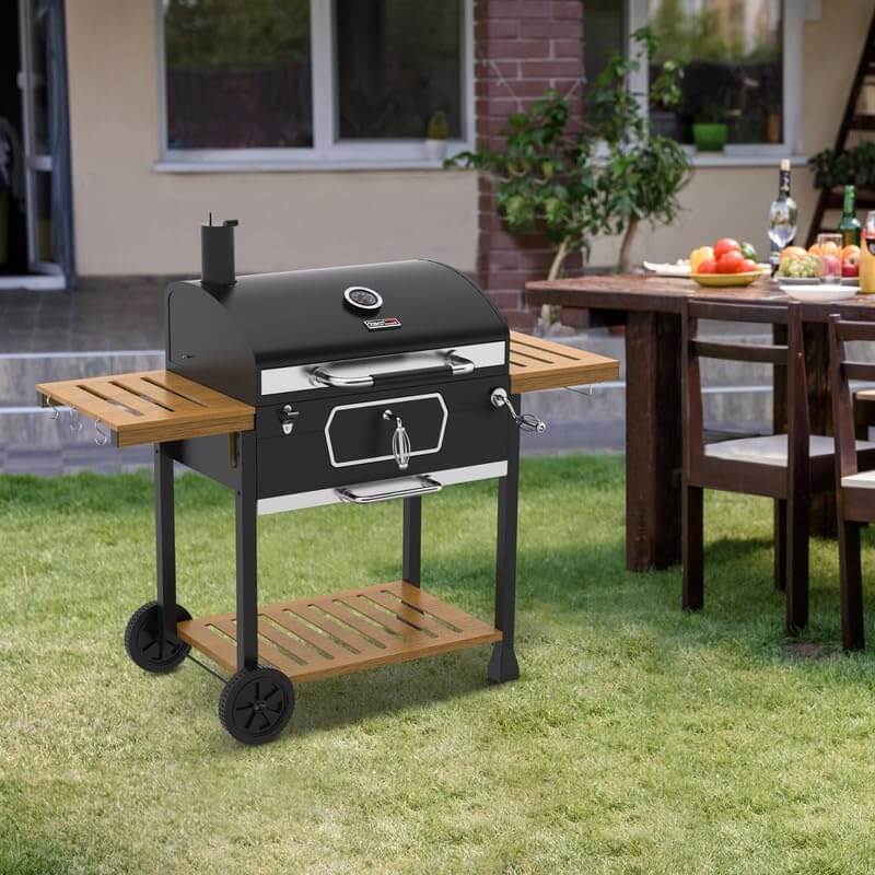 Royal Gourmet Deluxe 30-Inch Charcoal Grill