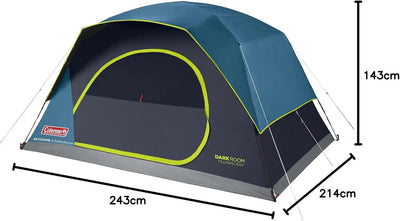 Coleman Dark Room Skydome Tent 4-Person - Shop  Camping Tents at  Trekaline