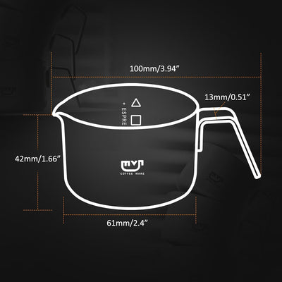Muvna Xingyu Espresso Cup Stainless Steel 100 ml