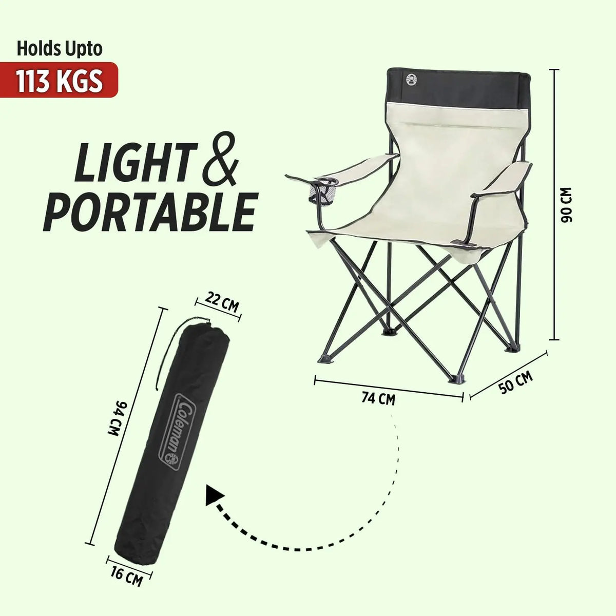 Standard Quad Chair - Shop  Camp Chairs at  Trekaline