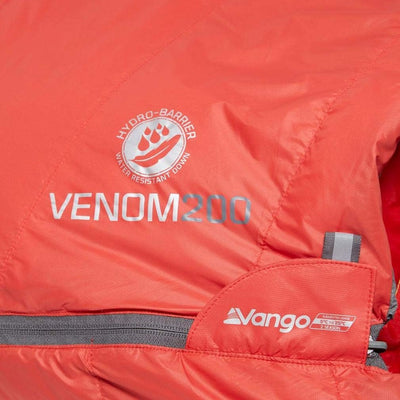Vango Venom 200 Down Sleeping Bag - Shop  Camping Sleeping Bags at  Trekaline