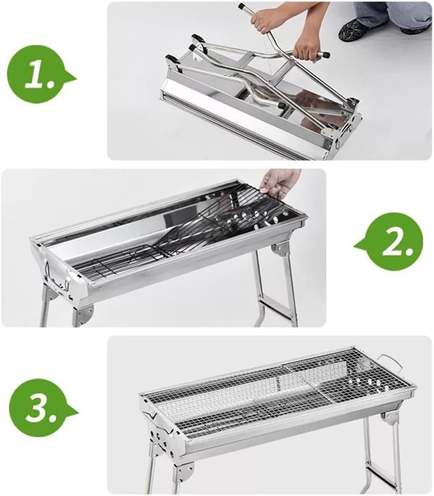 Procamp Stainless Steel Charcoal BBQ Grill - Shop  Charcoal Grills at  Trekaline