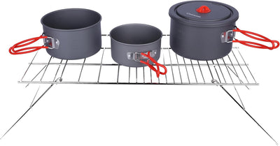 Coghlan's Folding Camp Grill 24 cm x 12 cm - Shop  Campfire Grills at  Trekaline