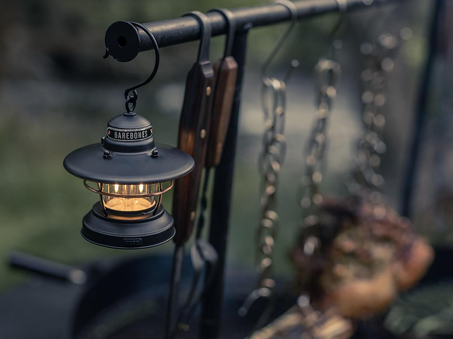 Barebones Edison Mini Lantern Antique Bronze - Shop  Electric Lanterns at  Trekaline