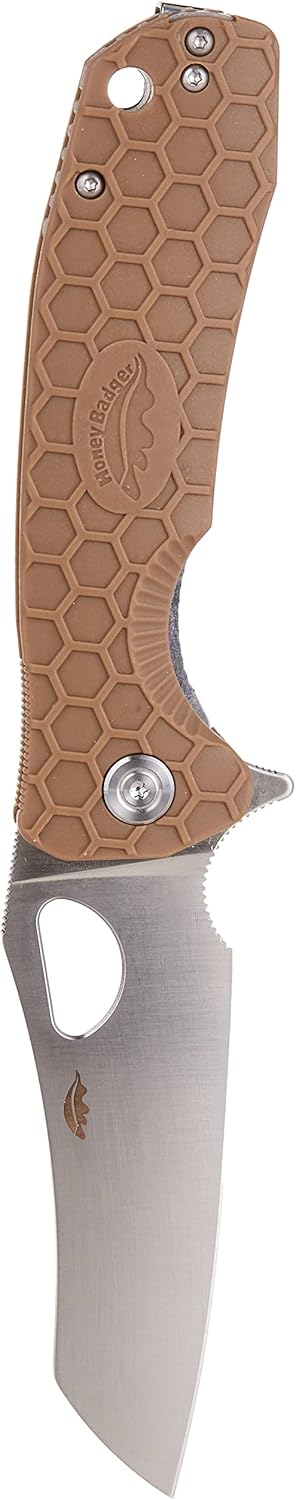 Honey Badger Large Wharncleaver Knife D2 Steel