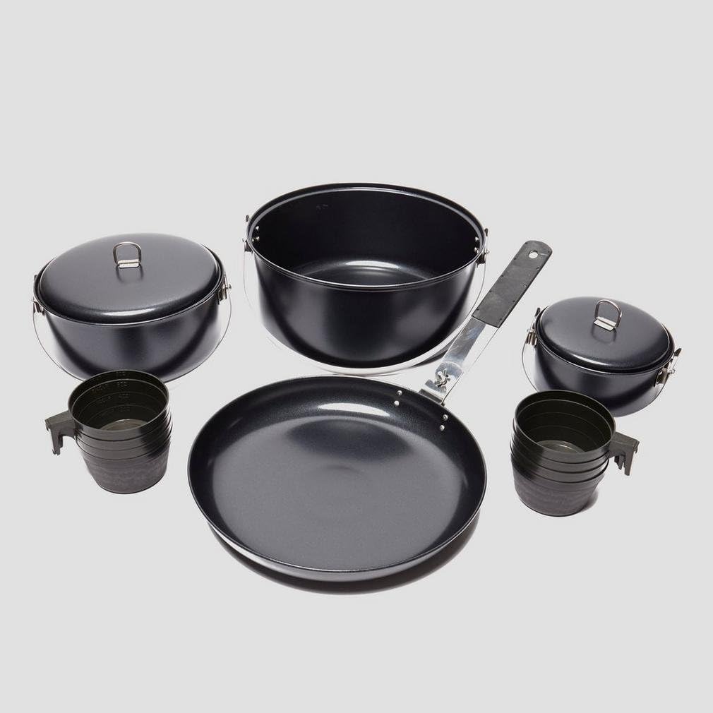 Vango Non-Stick 8 Person Cook Kit - Shop  Cooksets at  Trekaline