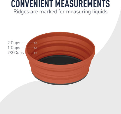 Sea to Summit X-Bowl Collapsible Bowl - Shop  Camping Bowls at  Trekaline