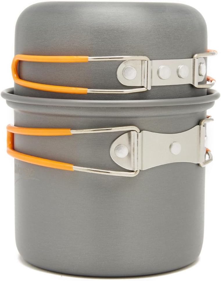 Vango Hard Anodised 1 Person Cook Kit - Shop  Cooksets at  Trekaline